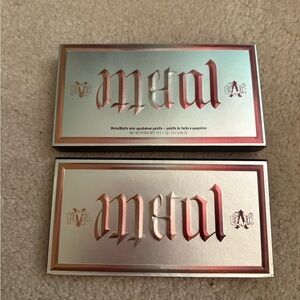 Kat Von D Metal Eyeshadow Palette - Silver and Rose Gold